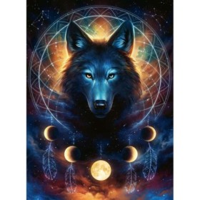Ravensburger - Puzzle lup 500 piese lumineaza in intuneric design nou Ravensburger - 1
